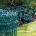 Groene PVC gecoate grensttuin hek